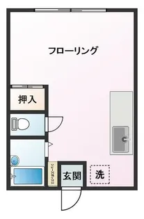 エステートピア町屋【2階】の間取り