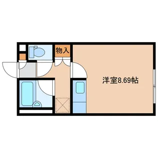 メゾンS&YIII【1階】の間取り