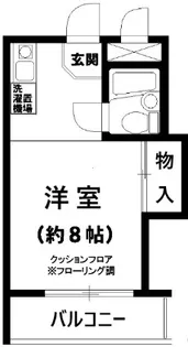 ホームリー白金【3階】の間取り