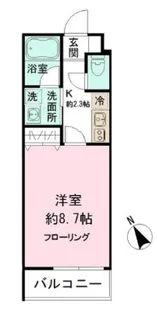 エグゼシャトー伍番館【1階】の間取り