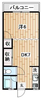 レジデンスニシイ 1号棟【1階】の間取り