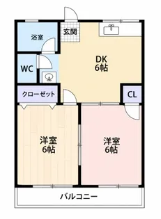 エクセレンス横山【2階】の間取り