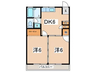 メゾンK【1階】の間取り