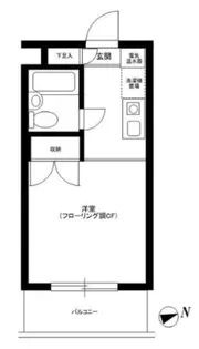 スカイコート向ヶ丘遊園【2階】の間取り