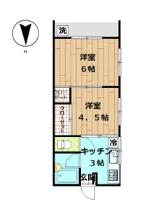 Kハウス【1階】の間取り