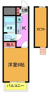 プロトンII【2階】の間取り