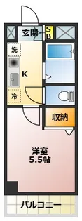 ヴァンベール・エモリ【2階】の間取り