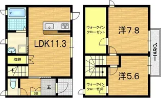 八吉館の間取り