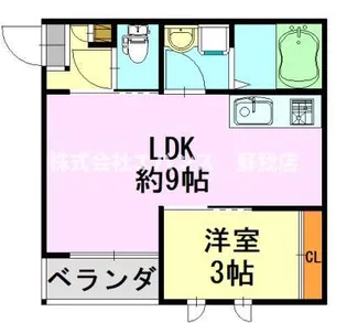 REGALEST蘇我(レガリスト)【3階】の間取り