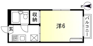 シティシャトレ西赤坂 A【1階】の間取り
