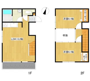 広島県広島市佐伯区皆賀2【一戸建】の間取り