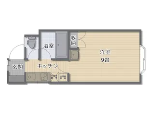 コーポ桜町【1階】の間取り