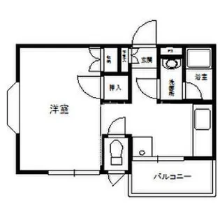 メゾンブランシェ【1階】の間取り