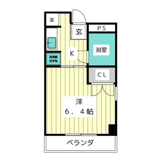 コーポ ミツムラ【2階】の間取り