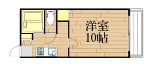 セントリヴィエール南方【1階】の間取り
