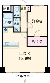 アポロ【11階】の間取り