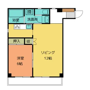 檜物ビル【3階】の間取り