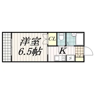 メゾンビフォア【1階】の間取り