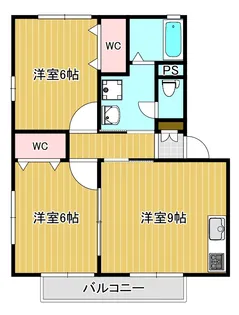 トレステラ【1階】の間取り