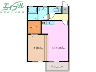 パインヒルズ【1階】の間取り