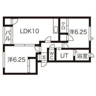 ストリームA棟【2階】の間取り