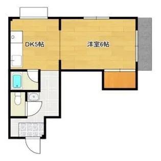 高畑ハイツ【3階】の間取り