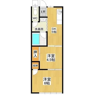 アイビー土浦【2階】の間取り