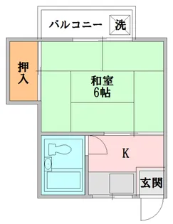 第二股村荘【2階】の間取り