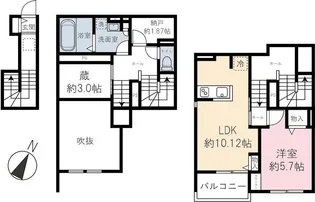 roUte residenceの間取り