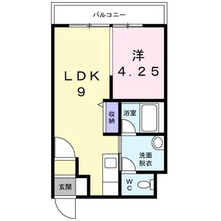 センティア・WEST【2階】の間取り