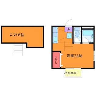 ウッディパレス並木【2階】の間取り