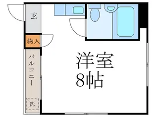 GRACE HISA【1階】の間取り