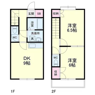 静岡県浜松市中央区大平台3【一戸建】の間取り