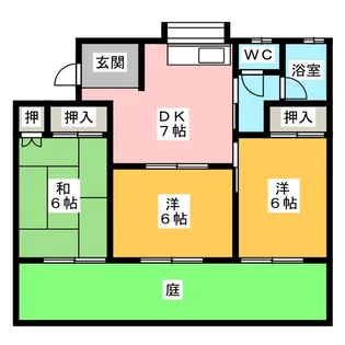 三重県伊勢市御薗町小林【一戸建】の間取り