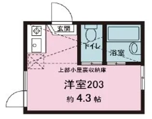 凪(ナギ)【2階】の間取り