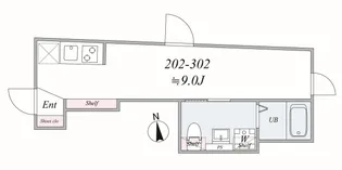 Eterna Forest【2階】の間取り