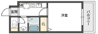 BRILLIANT浅香山【5階】の間取り