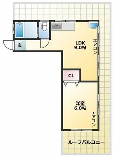 東京都目黒区目黒4【マンション】の間取り