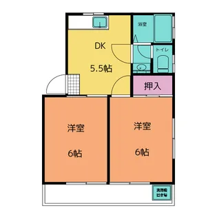 ニュー博文【2階】の間取り