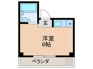 富吉マンション【4階】の間取り