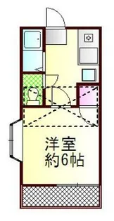 エトワール井上2【1階】の間取り
