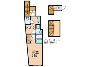 celeste【3階】の間取り