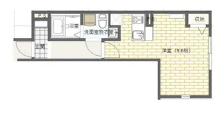 アーバンステージ門前仲町III【4階】の間取り
