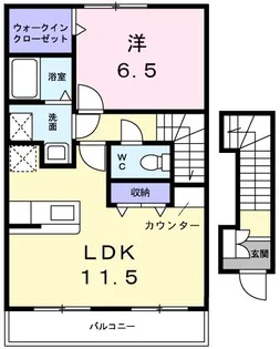 OMA永井【2階】の間取り
