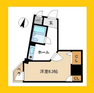 神奈川県横浜市緑区鴨居1【マンション】の間取り