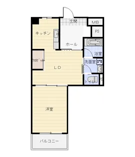 La riviere【1階】の間取り