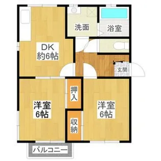 ファミール【1階】の間取り