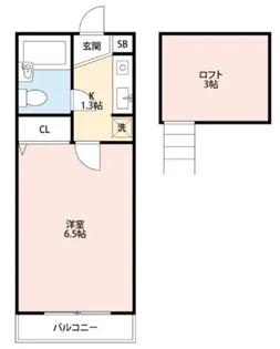 グリーンハイツ【1階】の間取り