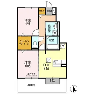 愛知県碧南市松本町【アパート】の間取り