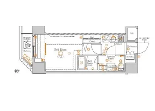 ラフィスタ新小岩【5階】の間取り